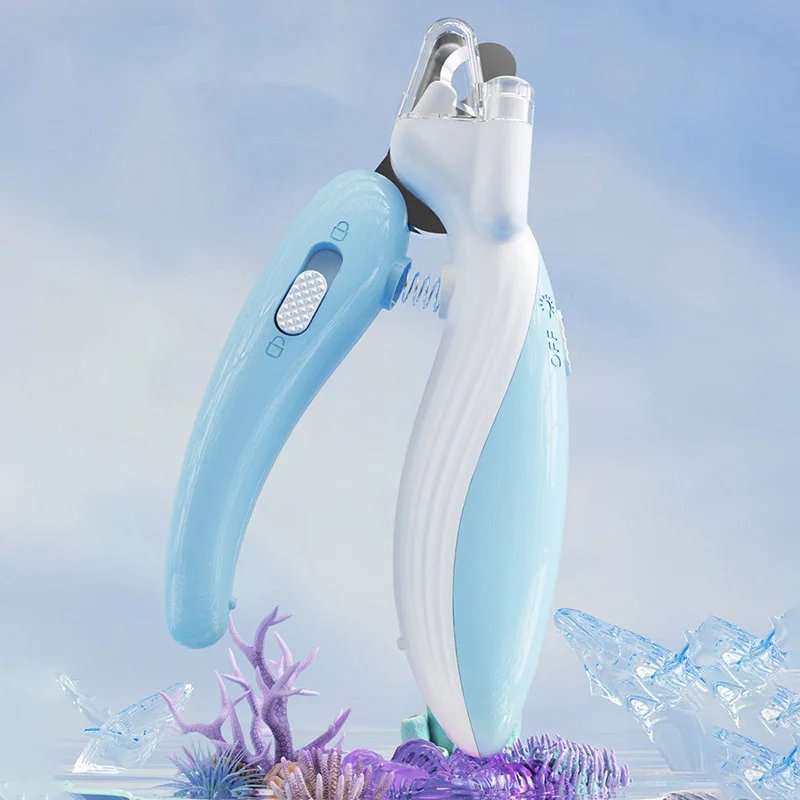 Dog Nail Clippers with LED Light
