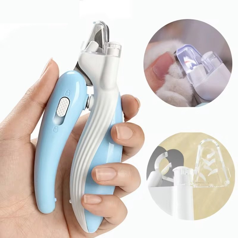 Dog Nail Clippers with LED Light